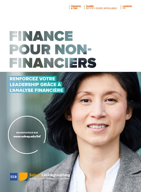 Brochure Front Image Finance pour non-financiers