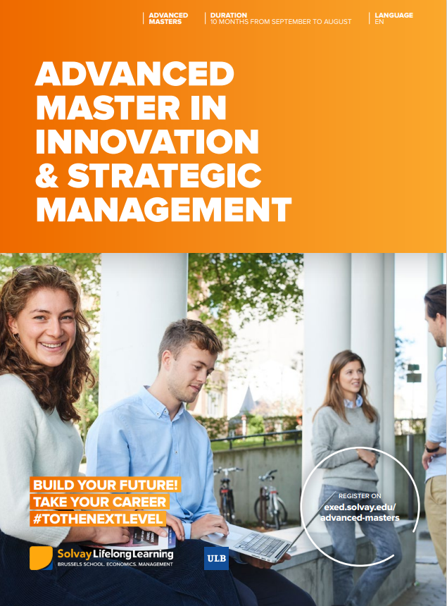 Front Brochure Master in Innovation and Strategic Management