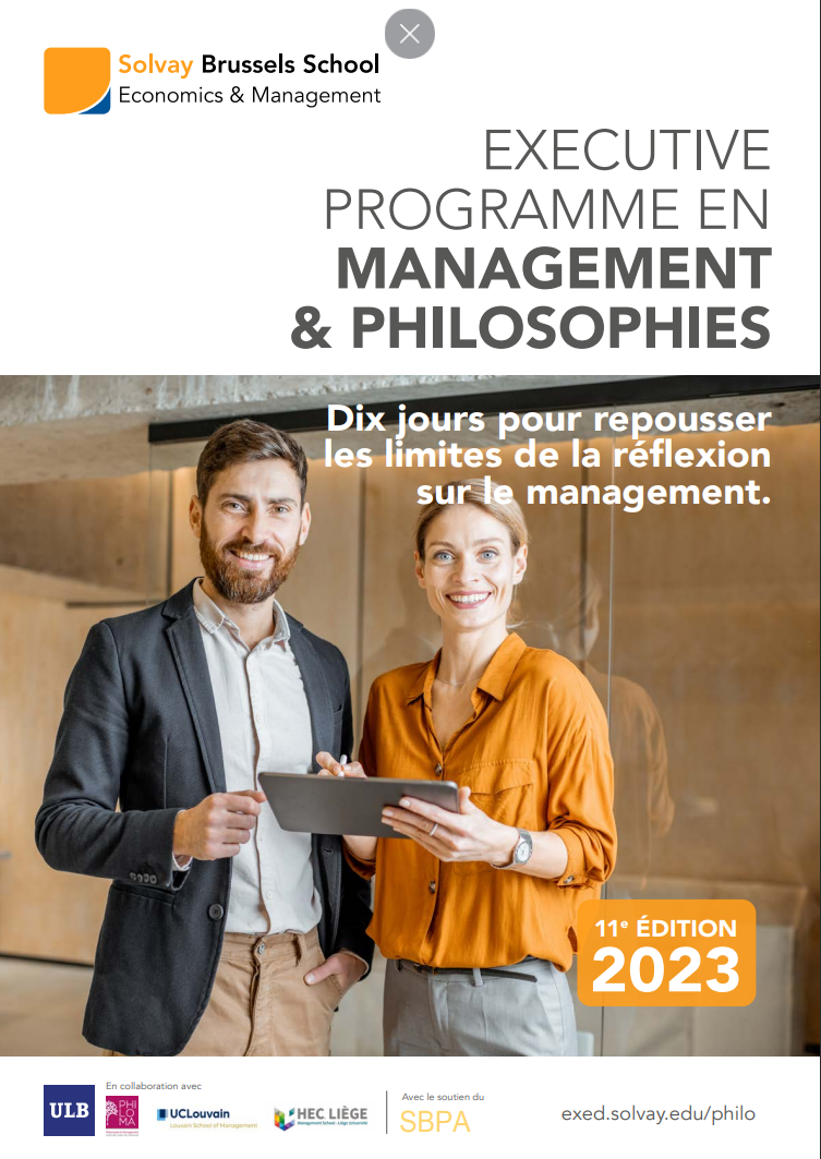 Image Brochure Programme en Management et Philosophies